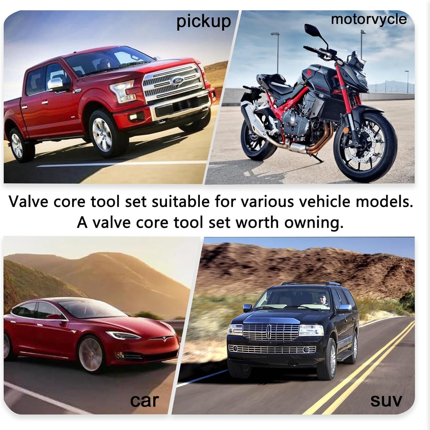 🚗 Tire Valve Repair Tool Kit | Fast Valve Stem Replacement Tool