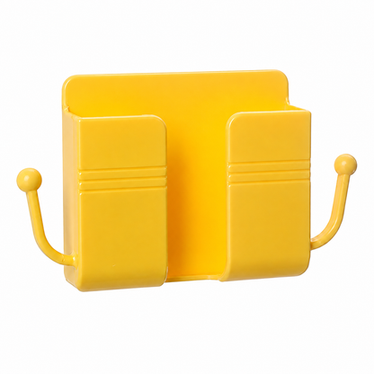 Wall-Mounted Phone Holder – Self-Adhesive Charging & Storage Organizer