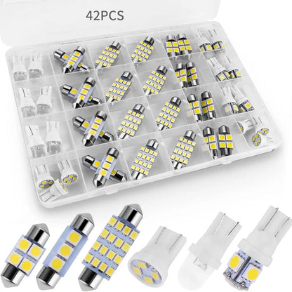 🔥Hot Sale 49% off🌟70 & 42 Pcs Interior Car Light Kit