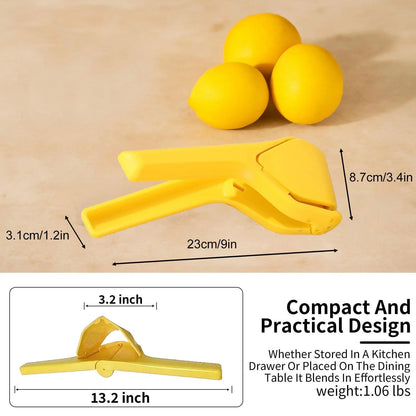 🍋 Fresh Lemon Squeezer – No Seeds, No Mess, More Juice
