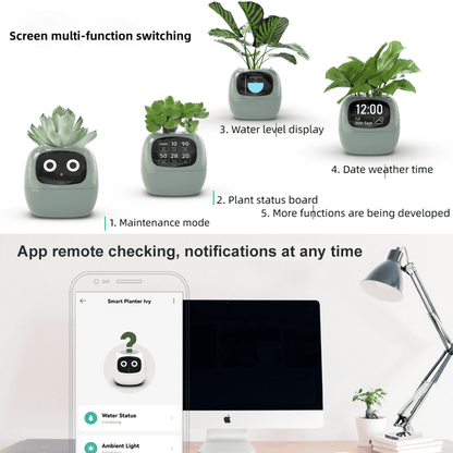 👑Top Trend｜Daily 1000+ Sold｜AI Smart Flowerpot