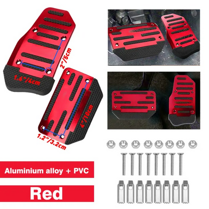 Universal Non-Slip Car Brake & Gas Pedal Cover Set
