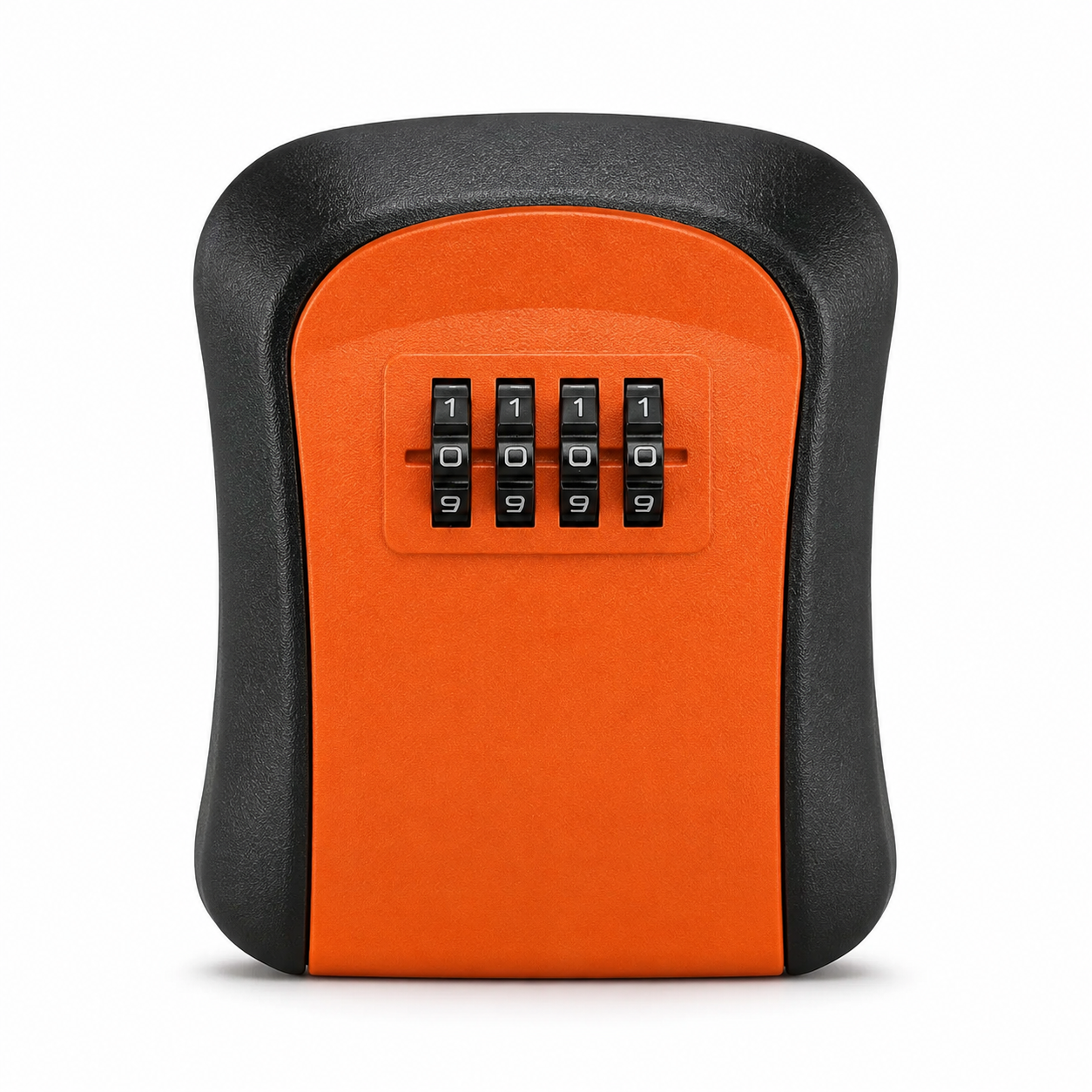 Wall Mounted Key Lock Box with 4-Digit Combination – Weather-Resistant Outdoor Spare Key Safe