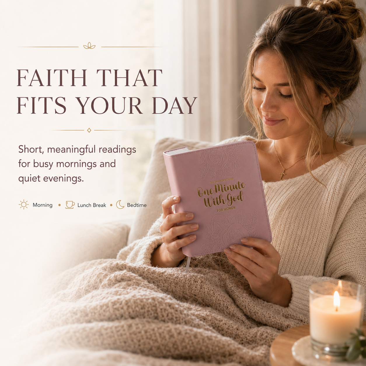 One Minute With God for Women – 365 Daily Devotional Book
