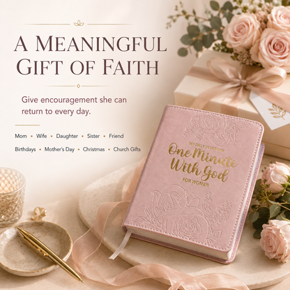 One Minute With God for Women – 365 Daily Devotional Book