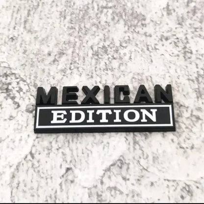 Mexican Heritage Metal Truck Emblem