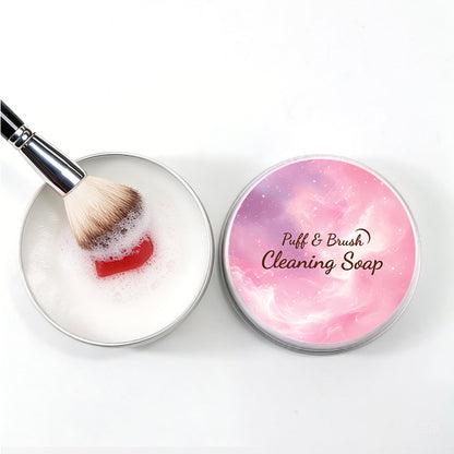 Makeup Brush Cleaner Soap – Deep Cleaning Solid Cleanser