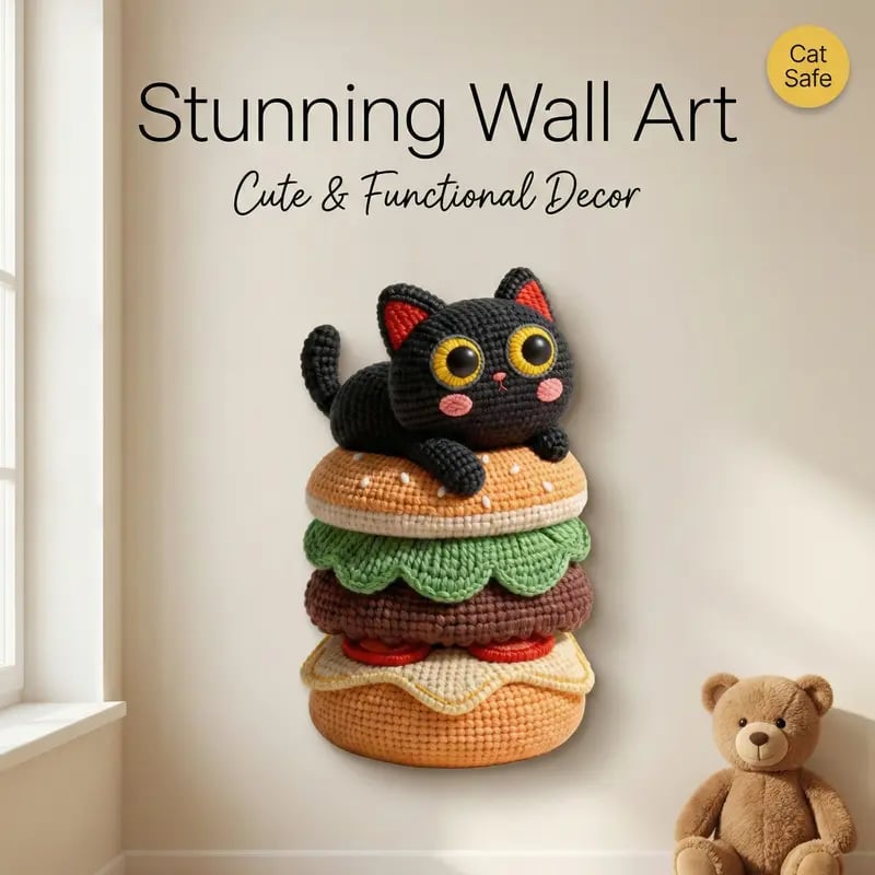 Cat Scratcher Mat – Self-Adhesive Wall & Furniture Protector 🐱✨
