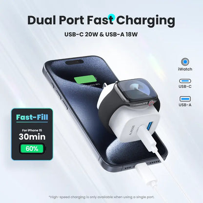 ⚡ 3-in-1 Magnetic Charger Block