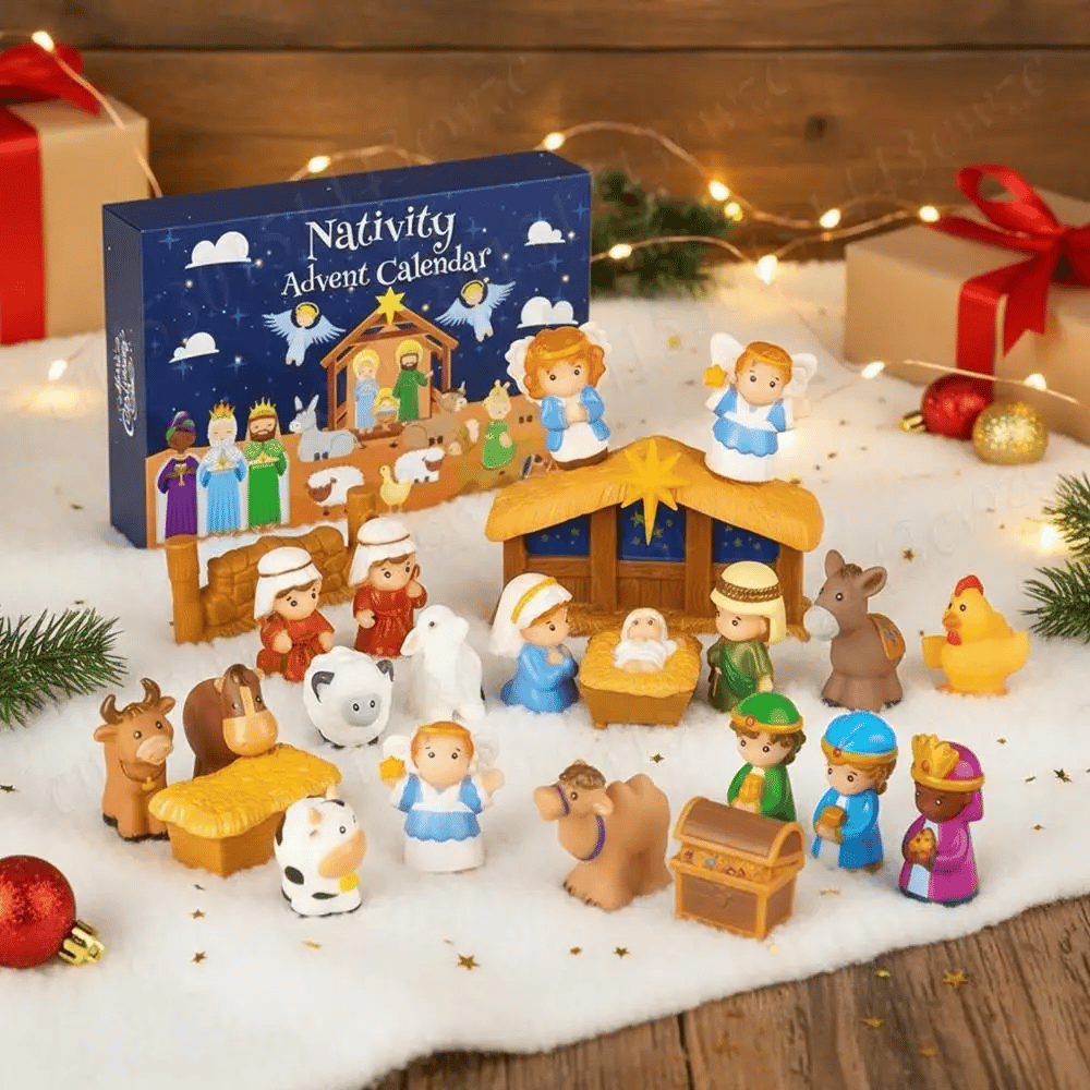 🎄🏆 2026 Nativity Advent Calendar (25pcs) 💯NONTOXIC & ODORLESS