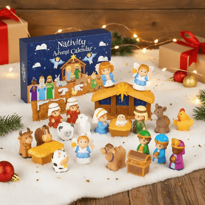 🎄🏆 2026 Nativity Advent Calendar (25pcs) 💯NONTOXIC & ODORLESS
