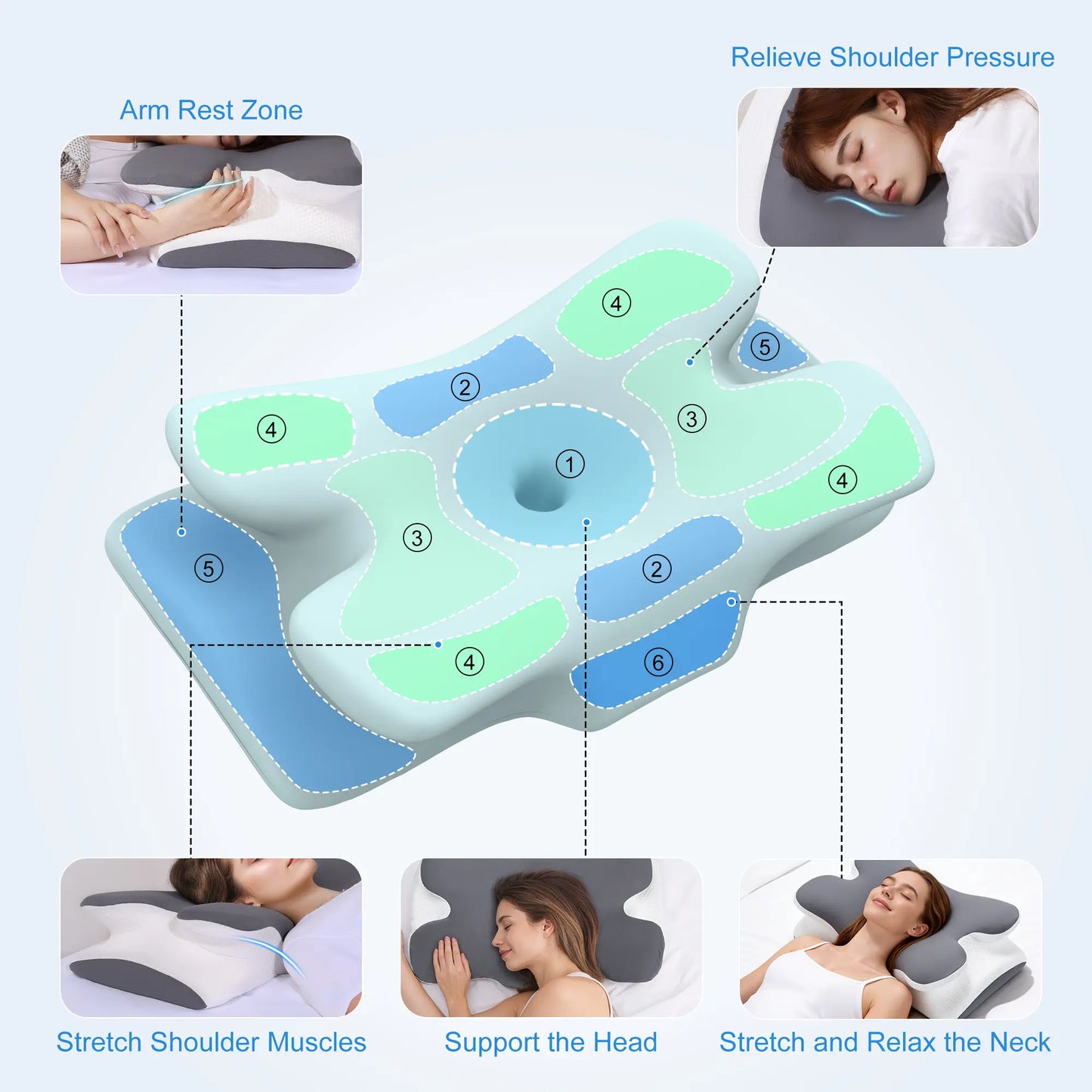 The Pillow That Silences Snoring - By Fixing Your Sleep Posture |  10 Year Sale 60% OFF