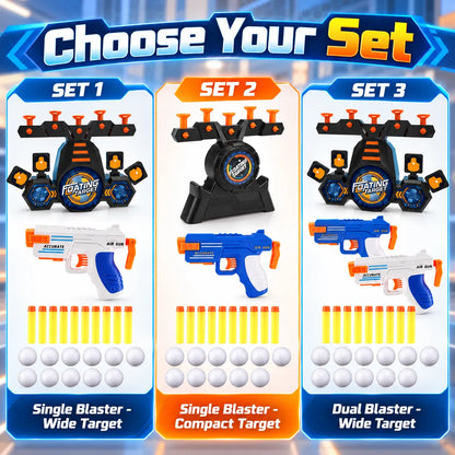 🎯Floating Target Shooting Toy Set | Fun Competitive Shooting Game, Perfect Gift For Boys & Girls