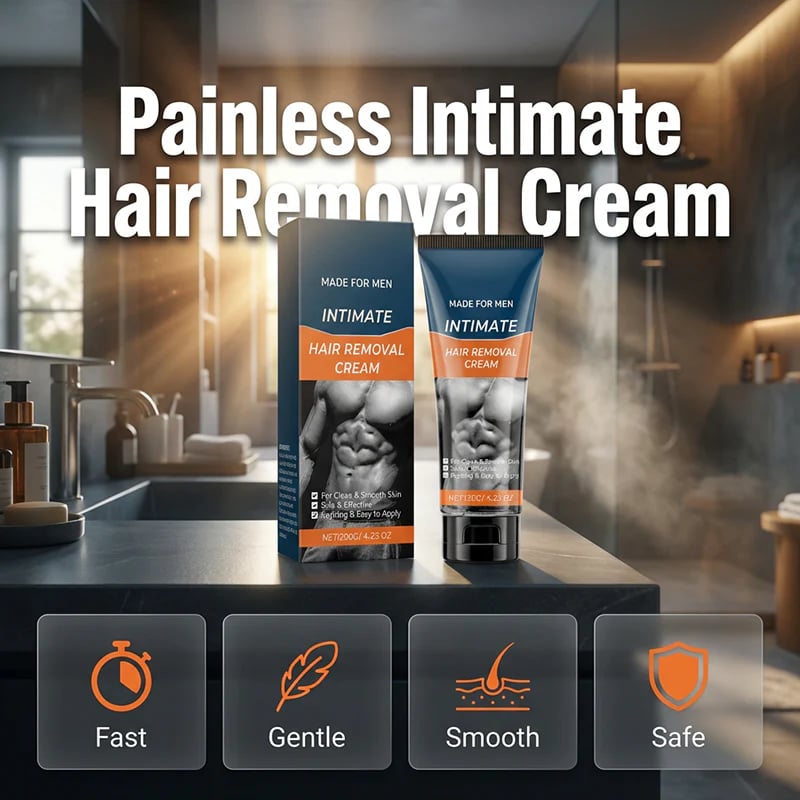 🔥HOT SALE 49% OFF🪒🧔Men's Intimate Hair Removal Cream✨