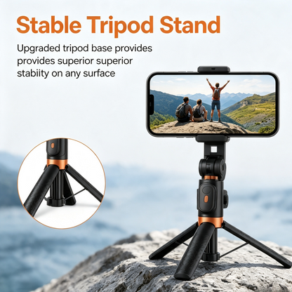 📱 SmartSelfie Stick & Tripod – Wireless Remote, Stable Stand, Creator Kit for iPhone & Android ✈️