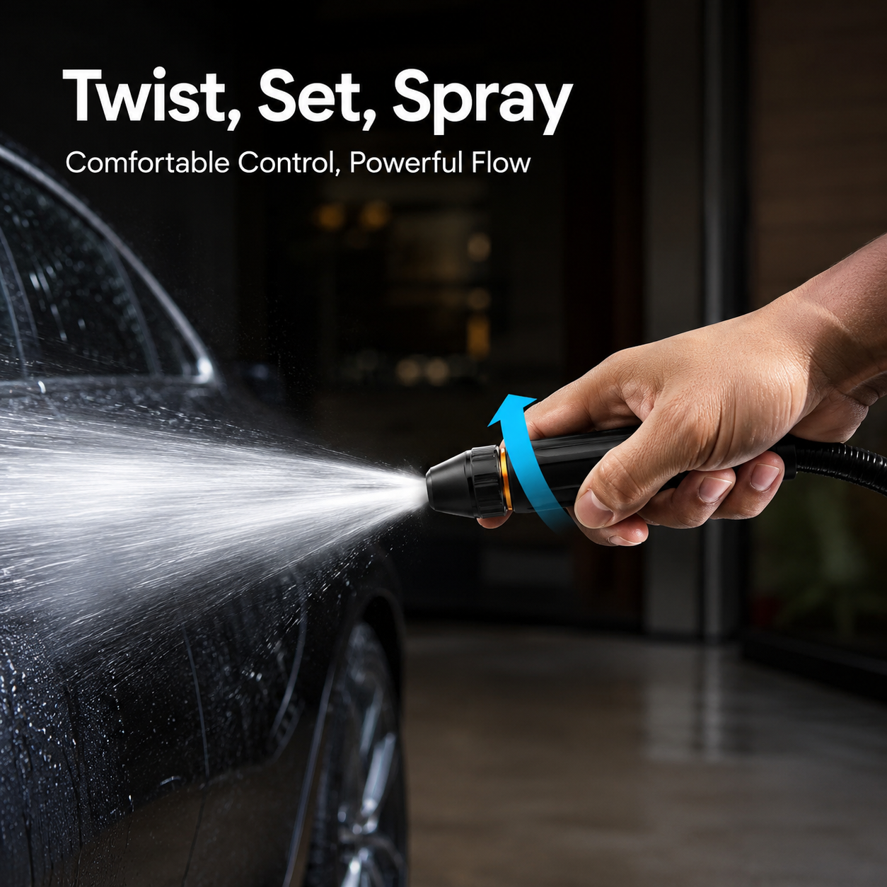 🔥🌊 Powerful High-Pressure Water Gun for Car Cleaning
