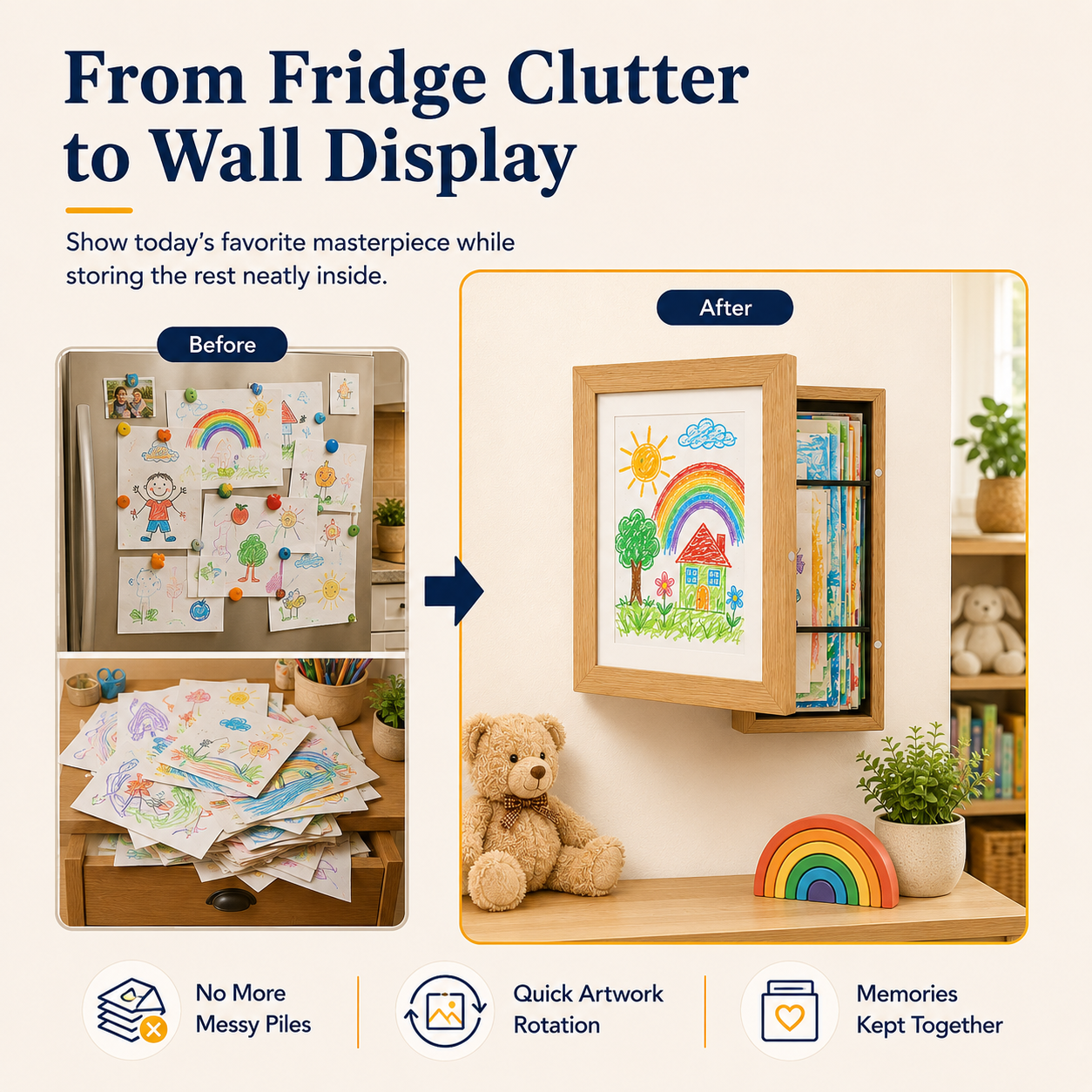 🎨 The Ultimate Kids Art Frame