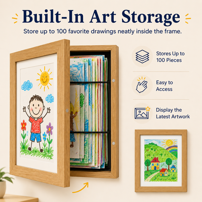 🎨 The Ultimate Kids Art Frame