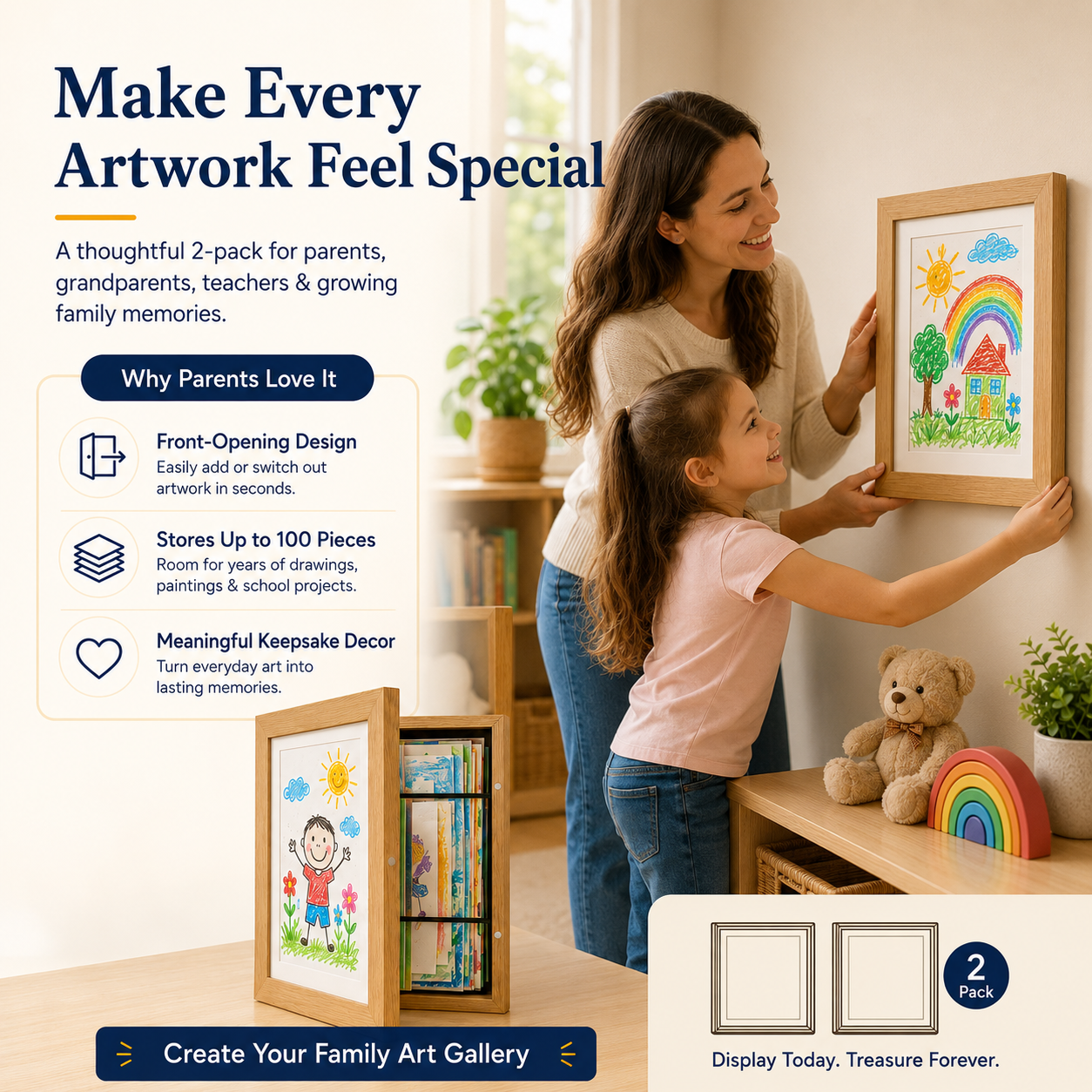 🎨 The Ultimate Kids Art Frame