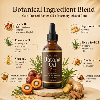 Organic Batana Oil – Stronger, Fuller Hair