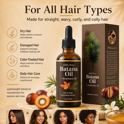 Organic Batana Oil – Stronger, Fuller Hair