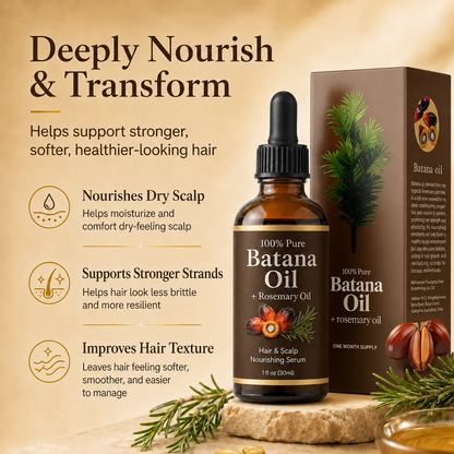 Organic Batana Oil – Stronger, Fuller Hair