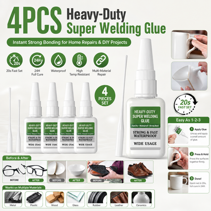 🔥4PCS Heavy-Duty Super Welding Glue