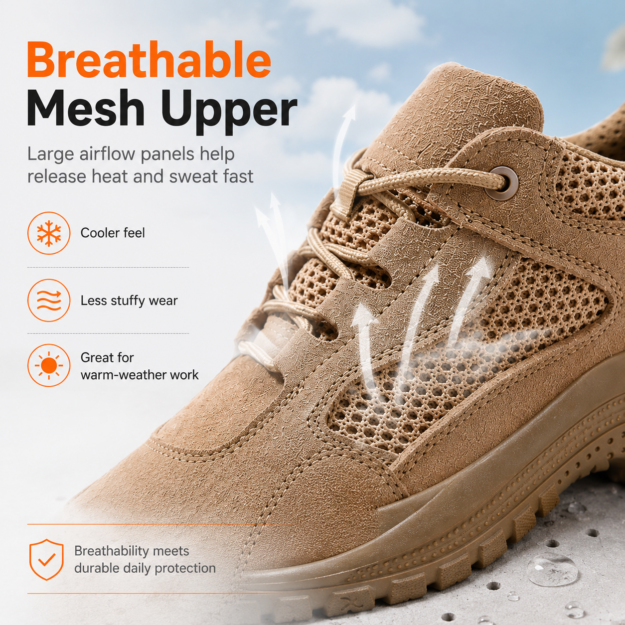 Electrician Safety Shoes 10kV Insulated Brown Wear-Resistant Plastic Toe Cap Work Boots