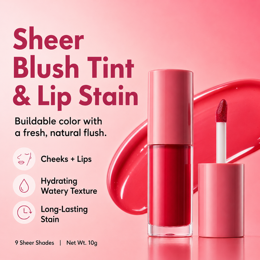 🔥🔥🔥Buy one get one free-Silky 2-in-1 Cheek and Lip Color