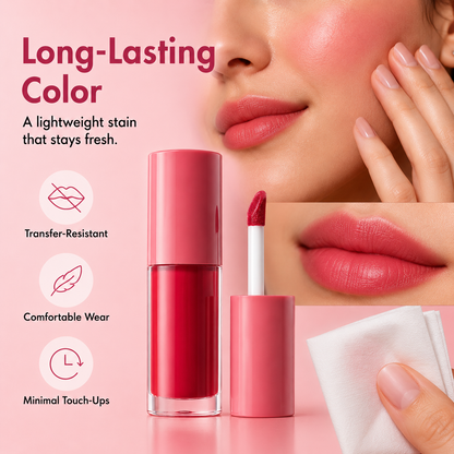 🔥🔥🔥Buy one get one free-Silky 2-in-1 Cheek and Lip Color