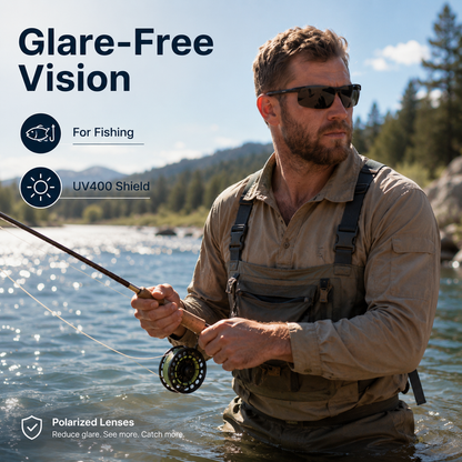 💥New Launch | Men's UV 400 Polarized Sunglasses