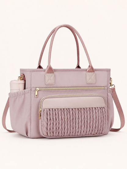 🎒 Back-to-School Pick ✨ Insulated Leakproof Lunch Tote with Adjustable Straps & Side Pockets