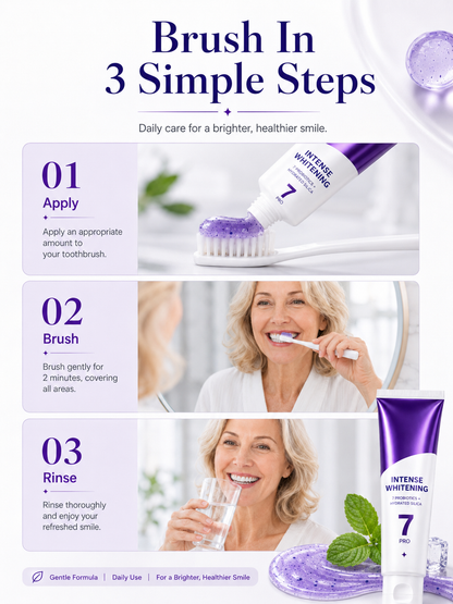 💜🦷 Oral Care Deal ✨ 7-Pro Purple Toothpaste with Probiotics for Long-Lasting Freshness