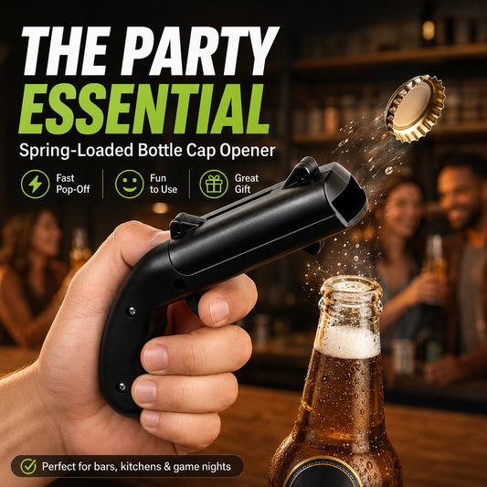 ⚡ Stainless Steel Twist Cap Popper – Bartender’s Bestie