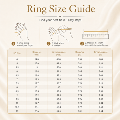 ✨ White & Gold Chain Ring – Waterproof Hip Hop Unisex Jewelry