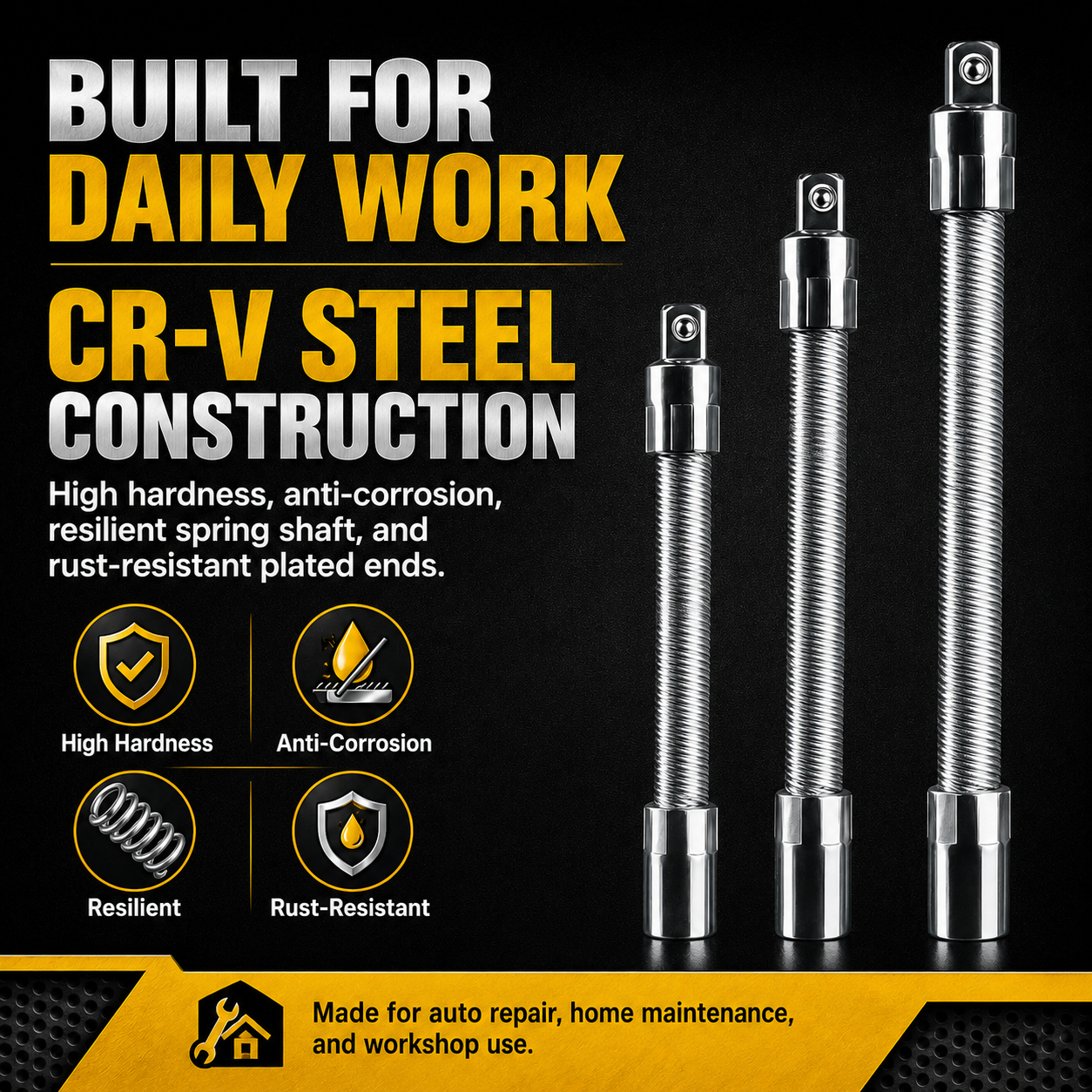 🚀1/2 Inch 35cm Multifunctional Socket Wrench Set