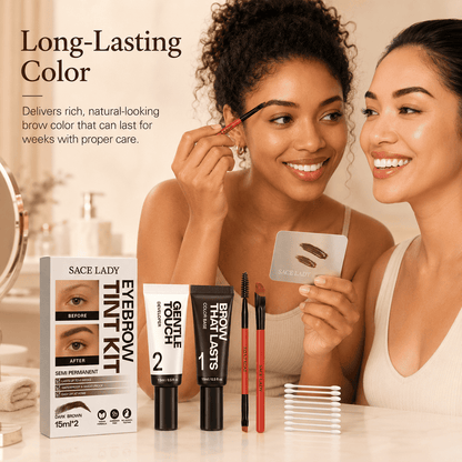 ✨ Long-Lasting Eyebrow Tint Kit – Waterproof Color