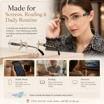 🔥Rimless High Quality Eyewear