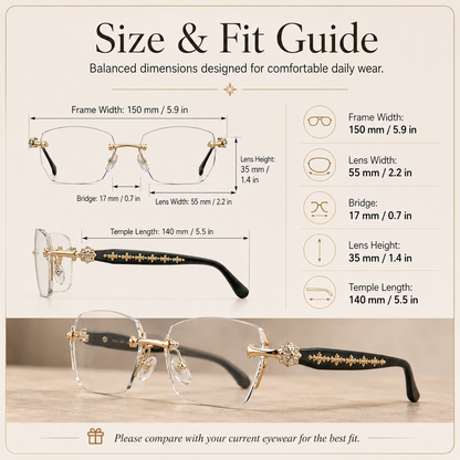 🔥Rimless High Quality Eyewear
