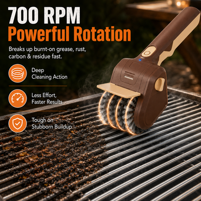 🔥Electric BBQ Grill Brush