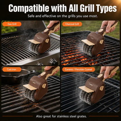 🔥Electric BBQ Grill Brush