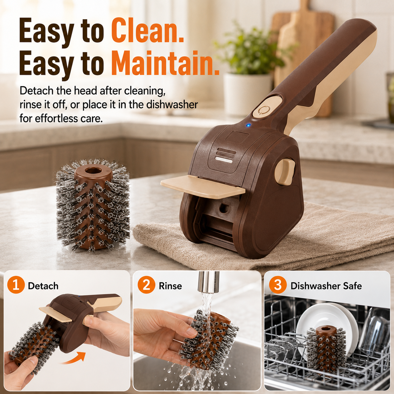 🔥Electric BBQ Grill Brush