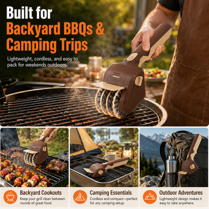 🔥Electric BBQ Grill Brush