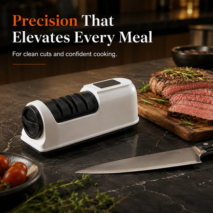 🔪50% OFF TODAY⚡ 3-Stage Electric & Manual Knife Sharpener