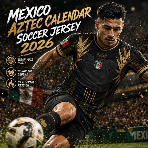 🔥Hot Sale｜1K+ Sold Today⚽️Mexico Aztec Football Shirt
