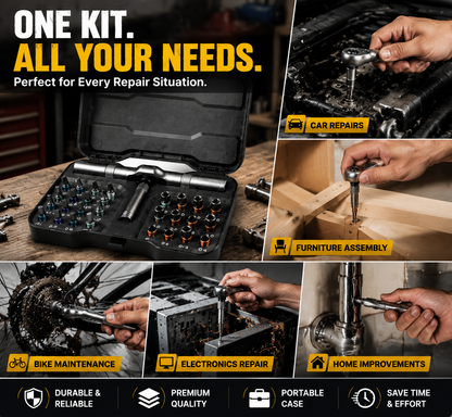 🔧 Stop Struggling With Loose Screws — This 1 Kit Does It All