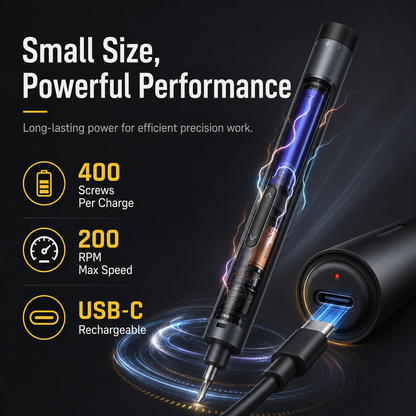 🔥Mini Electric Screwdriver 49-in-1 Magnetic Bits