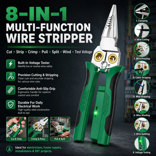 🔥8 in 1 Wire Stripper Twister