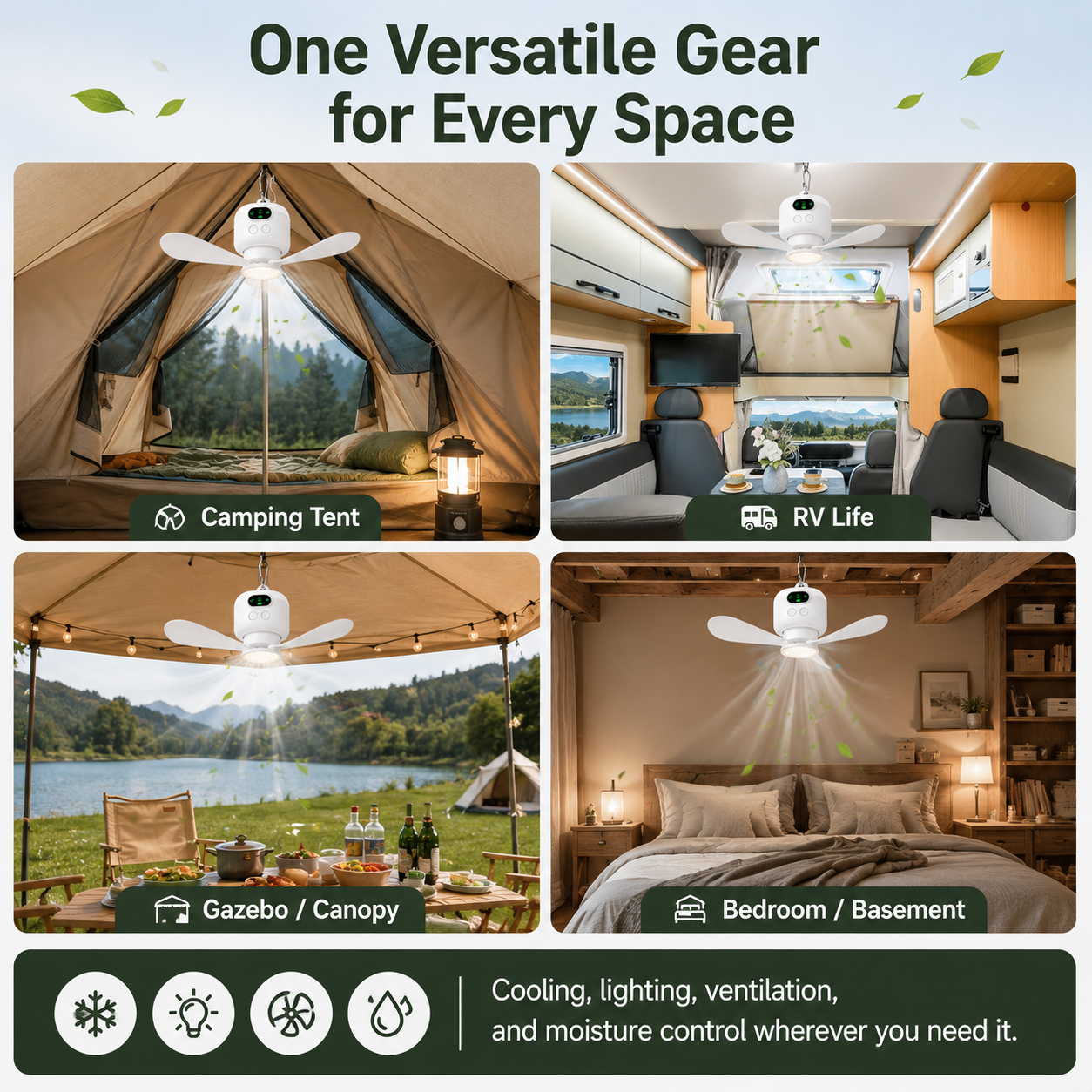 🔥Portable Camping Light