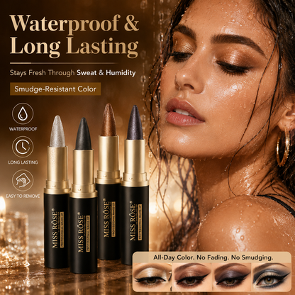 ✨ Hot Sale | 2-Pcs Waterproof Black Gel Eyeliner Set